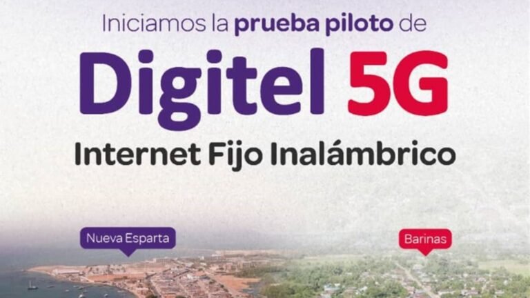 Digitel enciende el futuro con 5G en Nueva Esparta y Barinas