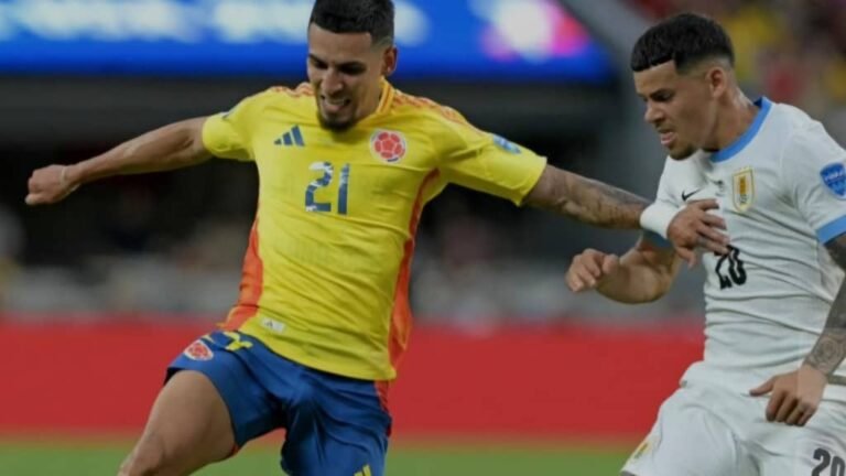 Colombia venció a Uruguay y se metió en final de la Copa América