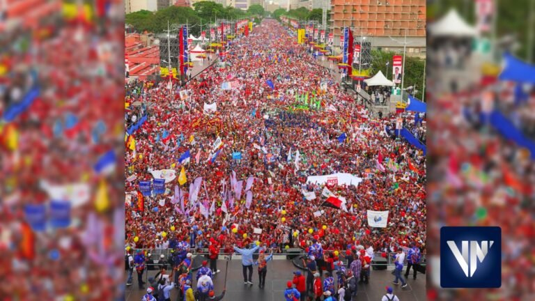¡Mar de pueblo en 10 Avenidas! Así se vivió el multitudinario cierre de campaña de Maduro